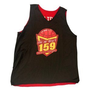 In N Out Basketball Jersey Size L Men's Beltran Tournament Reversible Shirt